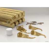 Стальной трубчатый радиатор Сунержа Эстет-11 EU50 1800х135 3 секции (золото)