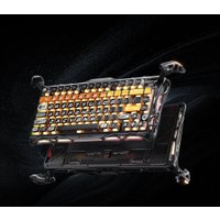 Клавиатура Gravastar Mercury K1 Pro CyberFlare (GravaStar x Kailh Speedy Mint)