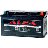 Автомобильный аккумулятор ALFA Standard 100 R+ (100 А·ч) в Мозыре