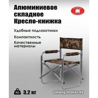 Кресло Медведь книжка (зеленое/коричневое)