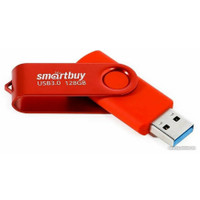 USB Flash SmartBuy Twist 3.0 128GB (красный)