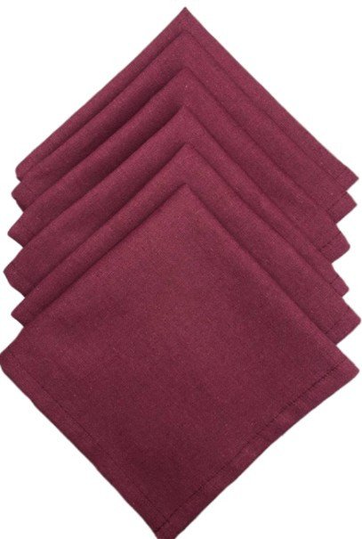 

Сервировочная салфетка ОМурМебель бордовый (6 шт)