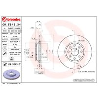  Brembo 09584334