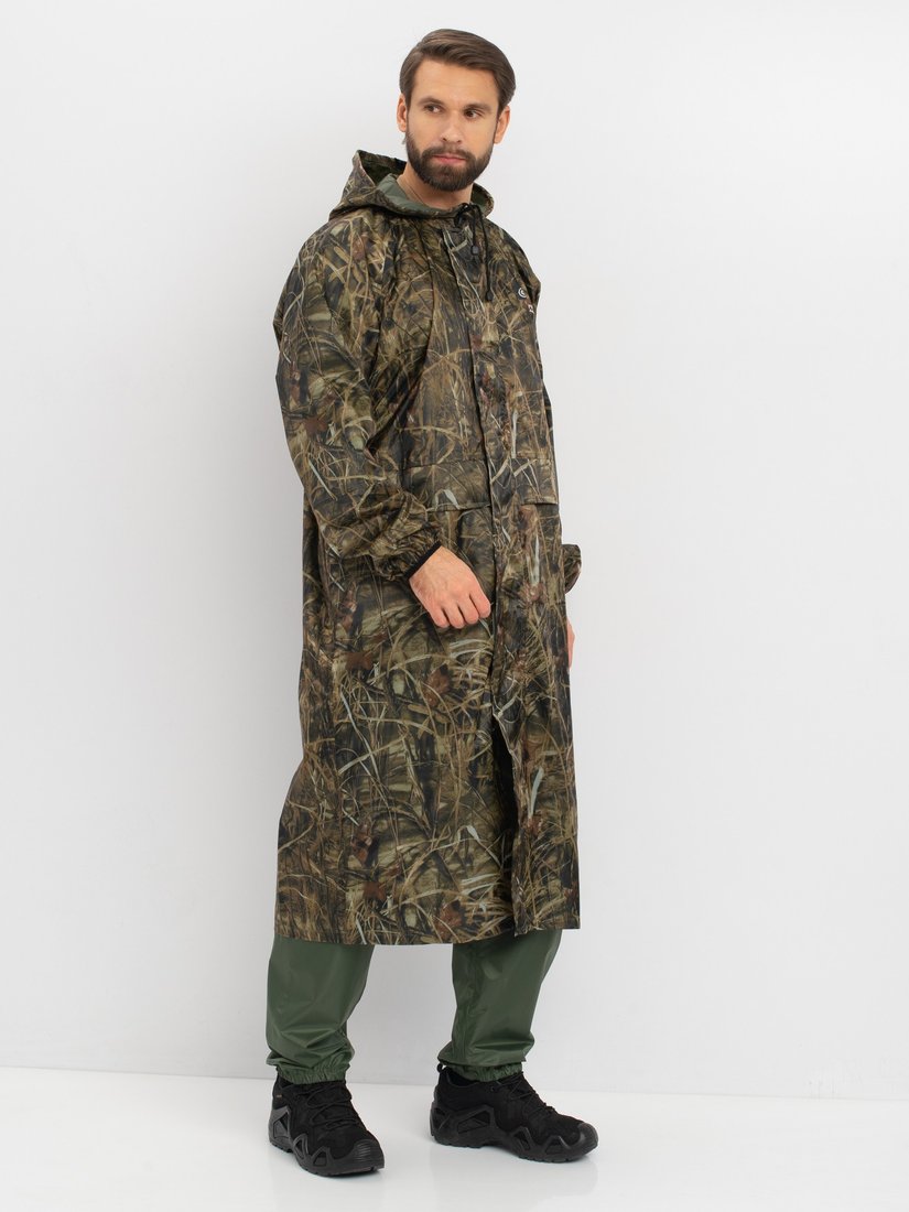 

Плащ Huntsman ВВЗ 60-62/188 Таффета PVC (20000мм) цвет Камыш