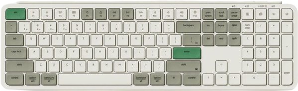 Клавиатура Keychron B6 Pro B6P-K12 (ретро зеленый, нет кириллицы)