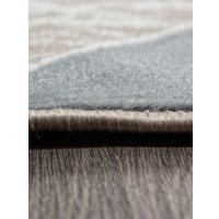 Ковер для жилой комнаты Merinos Sierra F354-OVAL-BEIGE-BLUE (2.5х3.5)