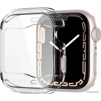 Чехол Spigen Ultra Hybrid для Apple Watch (45 мм) ACS04180 (прозрачный)