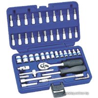 Набор трещотка с головками и битами King Roy 046MDA 46 предметов