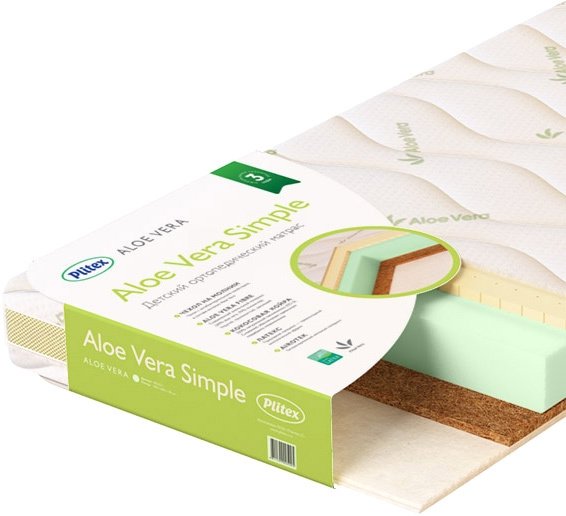 

Матрас Плитекс Aloe Vera Simple 60x119