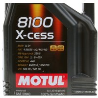 Моторное масло Motul 8100 X-cess 5W40 5л