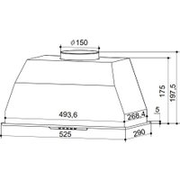 Кухонная вытяжка Exiteq EX-1446 (белый)