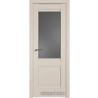 Межкомнатная дверь ProfilDoors Классика 2U L 90x200 (санд/стекло графит)