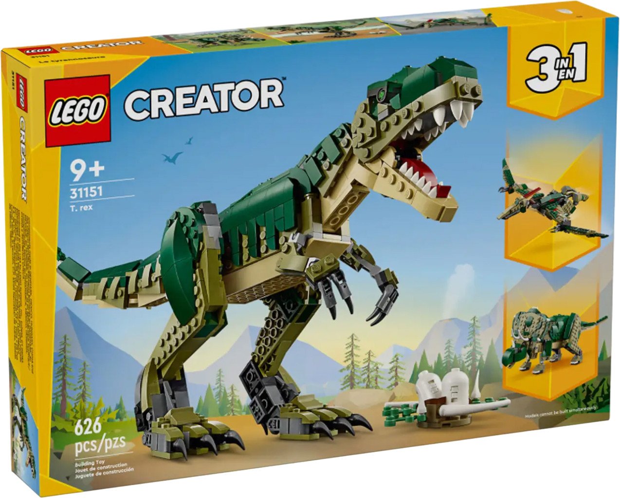 Конструктор LEGO Creator 3-in-1 31151 Тираннозавр Рекс