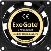 Вентилятор для корпуса ExeGate EX08025BAT EX288998RUS