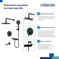 Душевая система  Milardo RORBL03M68