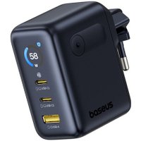 Сетевое зарядное Baseus PicoGo AE21 Fast Charger 2C+U 100W EU E0121B00