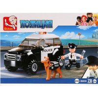 Конструктор Sluban Полиция. Городской патруль M38-B0639