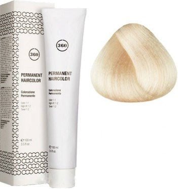 

Крем-краска для волос Kaaral 360 Permanent Haircolor 12.32 ультра светлый блондин бежевый