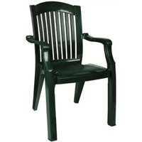 Стул Стандарт пластик Премиум-1 110-0010 (темно-зеленый)