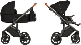 Универсальная коляска ROAN Bass Next (2 в 1, black)