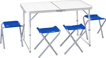 Стол со стульями Jungle Camp Event Set 95 (синий)