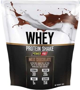 Протеин сывороточный (изолят) Power Pro Whey Shake PP982123 (900г, молочный шоколад)