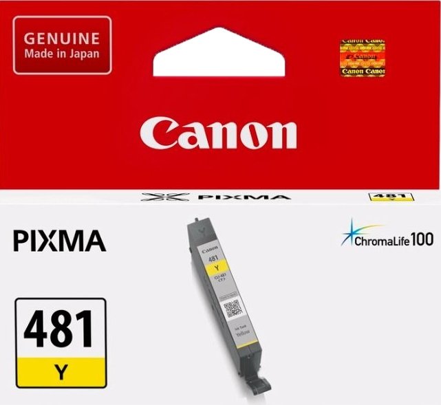 

Картридж Canon CLI-481 Y