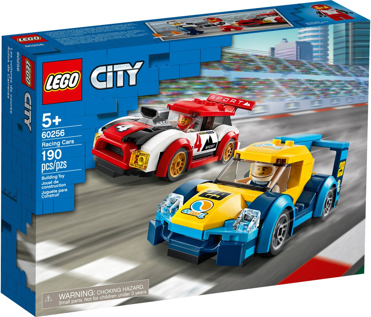 

Конструктор LEGO City 60256 Гоночные автомобили