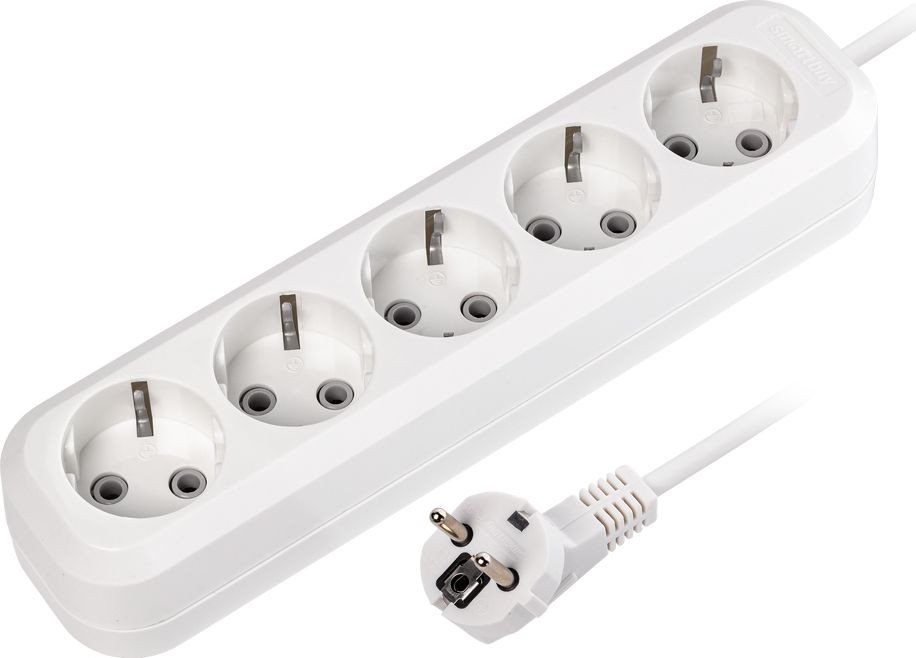Удлинитель SmartBuy SBE-16-5-10-Z