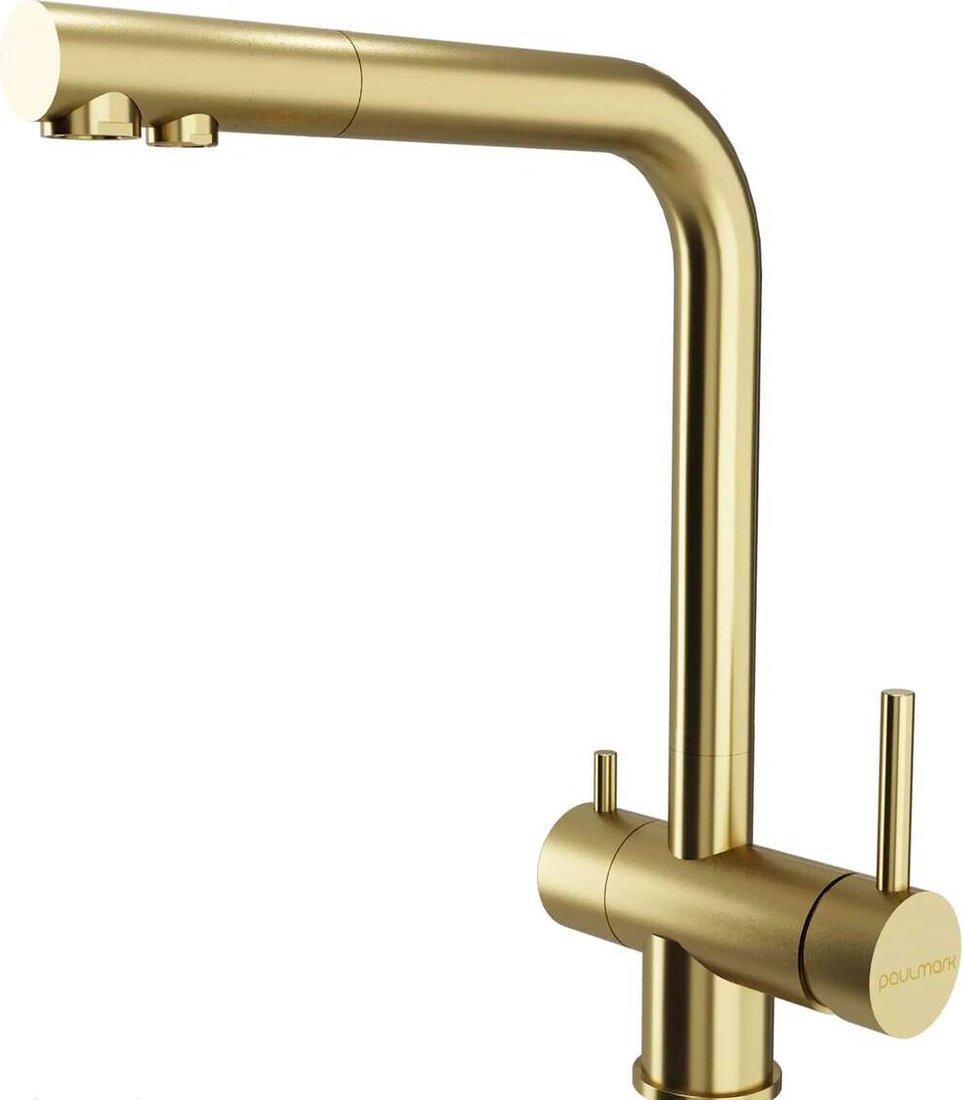 

Смеситель Paulmark Skalen Sk213020-LG (светлое золото)