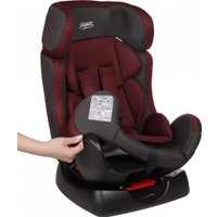 Детское автокресло Siger Диона Винни Пух KRES4033 (рубиновый/серый)