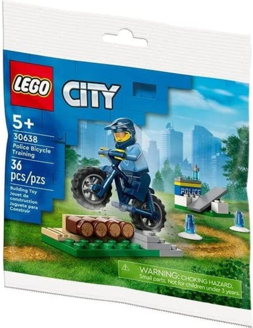 

Конструктор LEGO City 30638 Полицейская тренировка на велосипеде