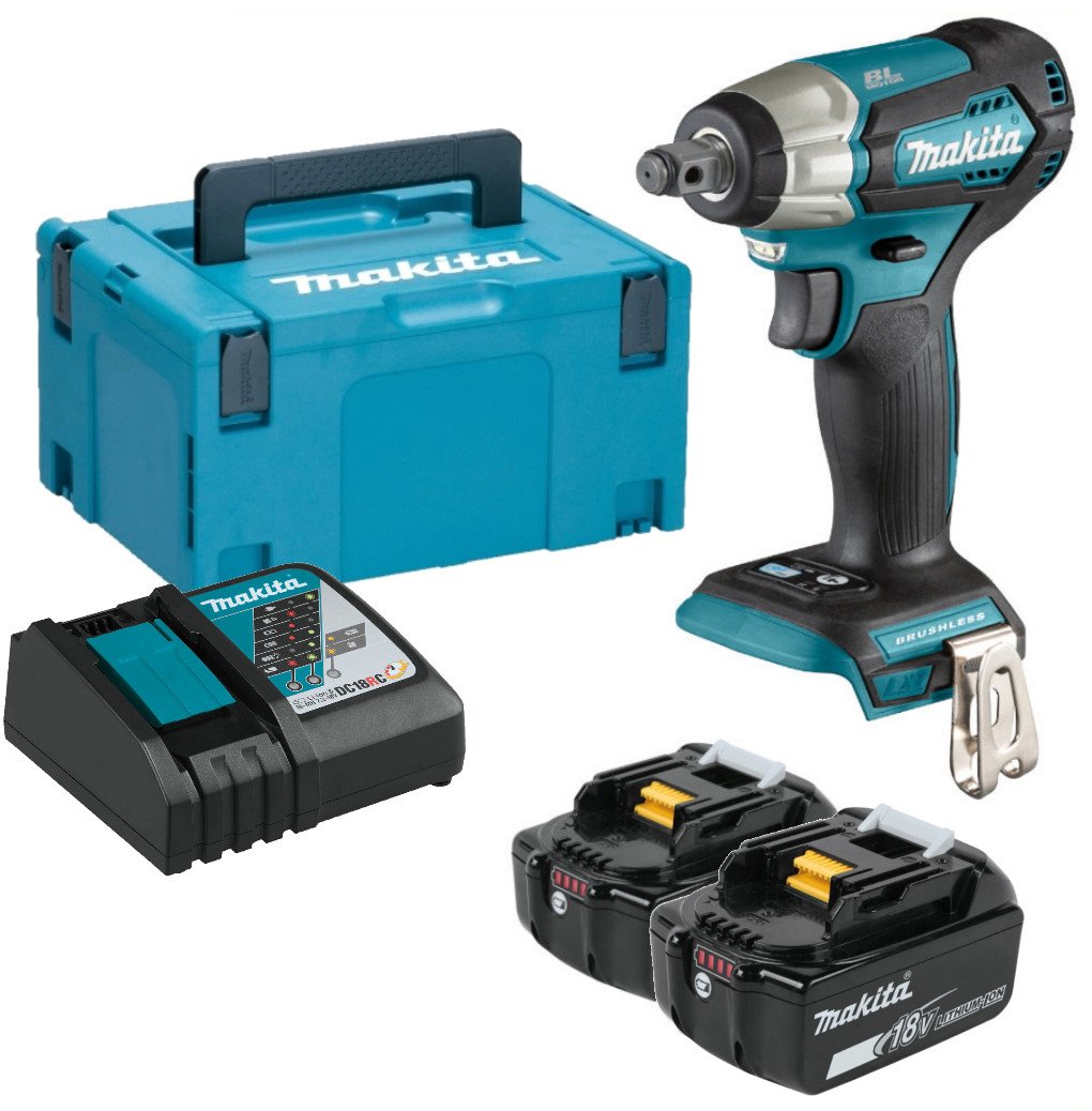 Гайковерт Makita DTW181RTJ (с 2-мя АКБ, кейс)