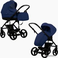 Универсальная коляска BEBETTO Magnum (3 в 1, 208, черная рама)