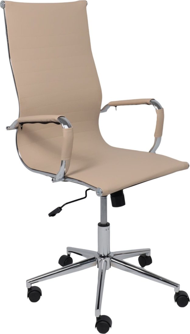 

Офисное кресло AksHome Evelin (экокожа, бежевый)