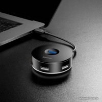 USB-хаб  Baseus Round Box 4-in-1 CAHUB-U01