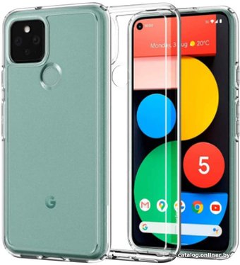 Чехол для телефона KST UT для Google Pixel 5a (прозрачный)
