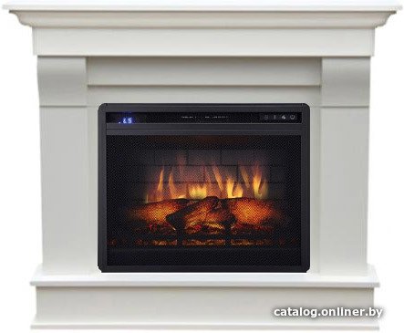 Каминокомплект Smolcom Albion V23 с Vision 23 EF LED 3D FX (бьянко белый)