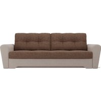 Диван Лига диванов Амстердам 100039 (рогожка, коричневый/бежевый)