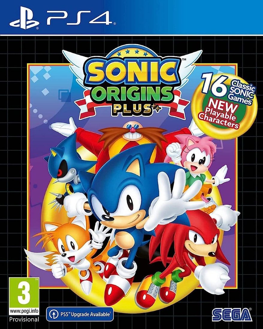 

Sonic Origins Plus для PlayStation 4