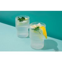 Набор стаканов Makkua Ribbed Glassware RG370