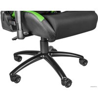 Игровое (геймерское) кресло Genesis Nitro 550 (черный/зеленый)