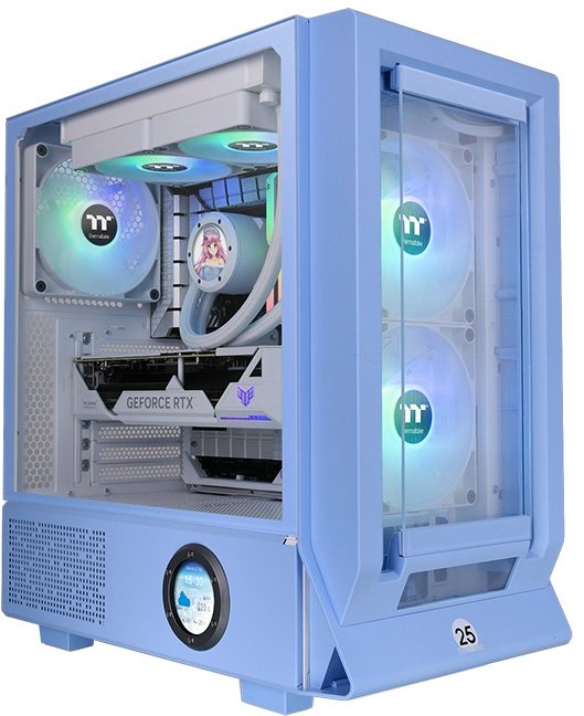

Корпус Thermaltake Ceres 350 MX Hydrangea Blue CA-1Z3-00MFWN-00