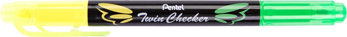 

Текстовыделитель Pentel Twin Checker SLW8-GK