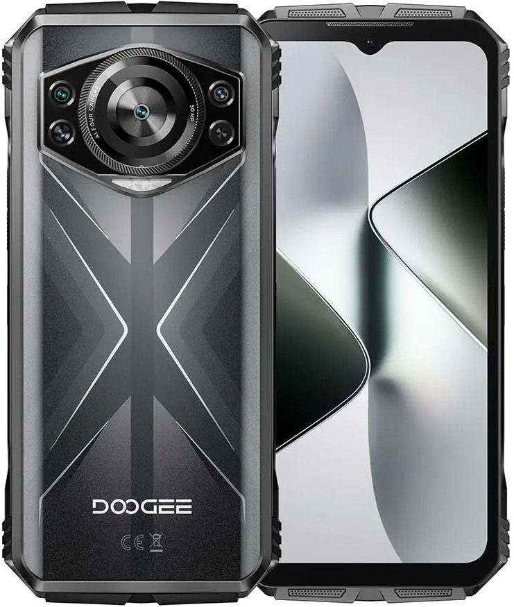 

Телефон Doogee S118 12GB/512GB (черный/серебристый)