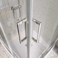 Душевой уголок BelBagno LUCE-A-2-80-C-Cr