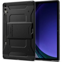 Чехол для планшета Spigen Tough Armor Pro для Galaxy Tab S9 Plus (черный)