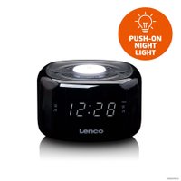Настольные часы Lenco CR-12BK
