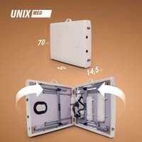 Массажный стол Unix Master 2 Section (white)