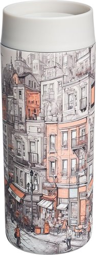 Термокружка Agness Город 798-113